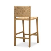 Kyren Woven Rope Counter Stool | Indoor & Outdoor gallery detail image