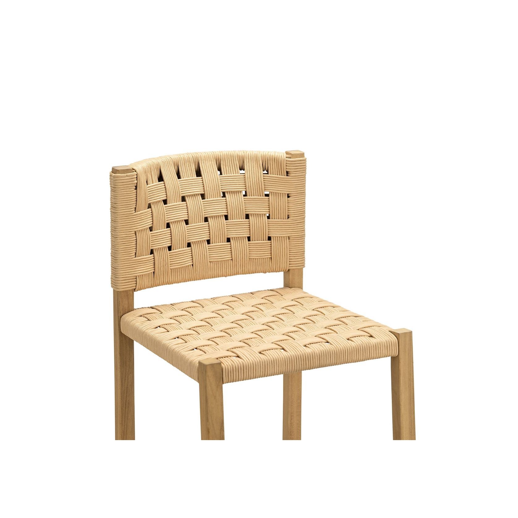 Kyren Woven Rope Counter Stool | Indoor & Outdoor gallery detail image