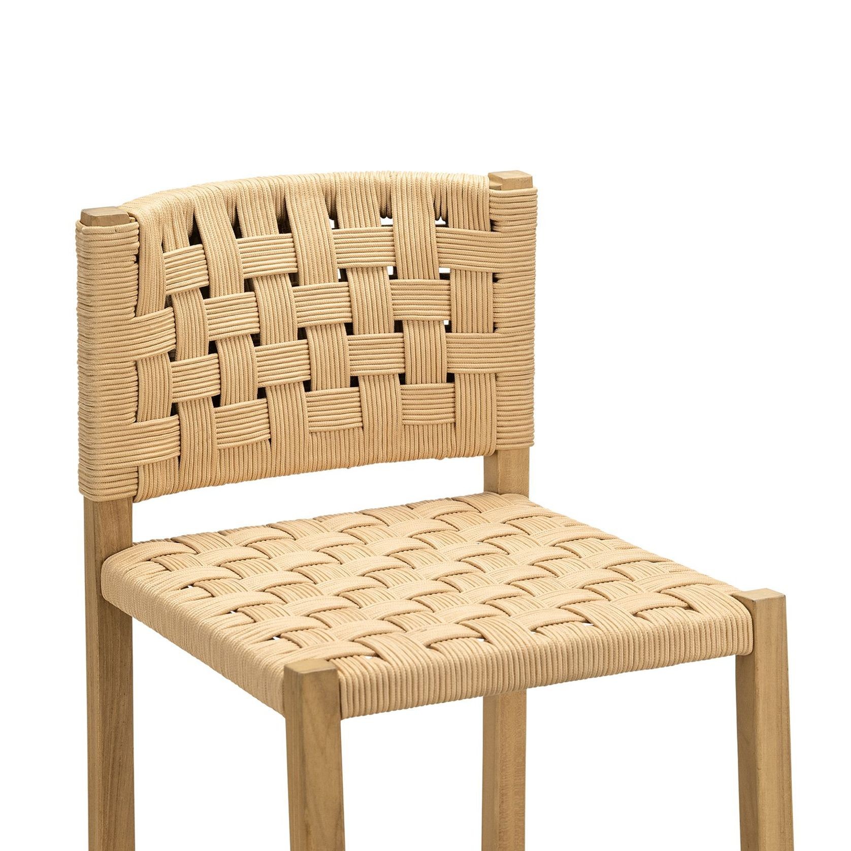 Kyren Woven Rope Counter Stool | Indoor & Outdoor gallery detail image
