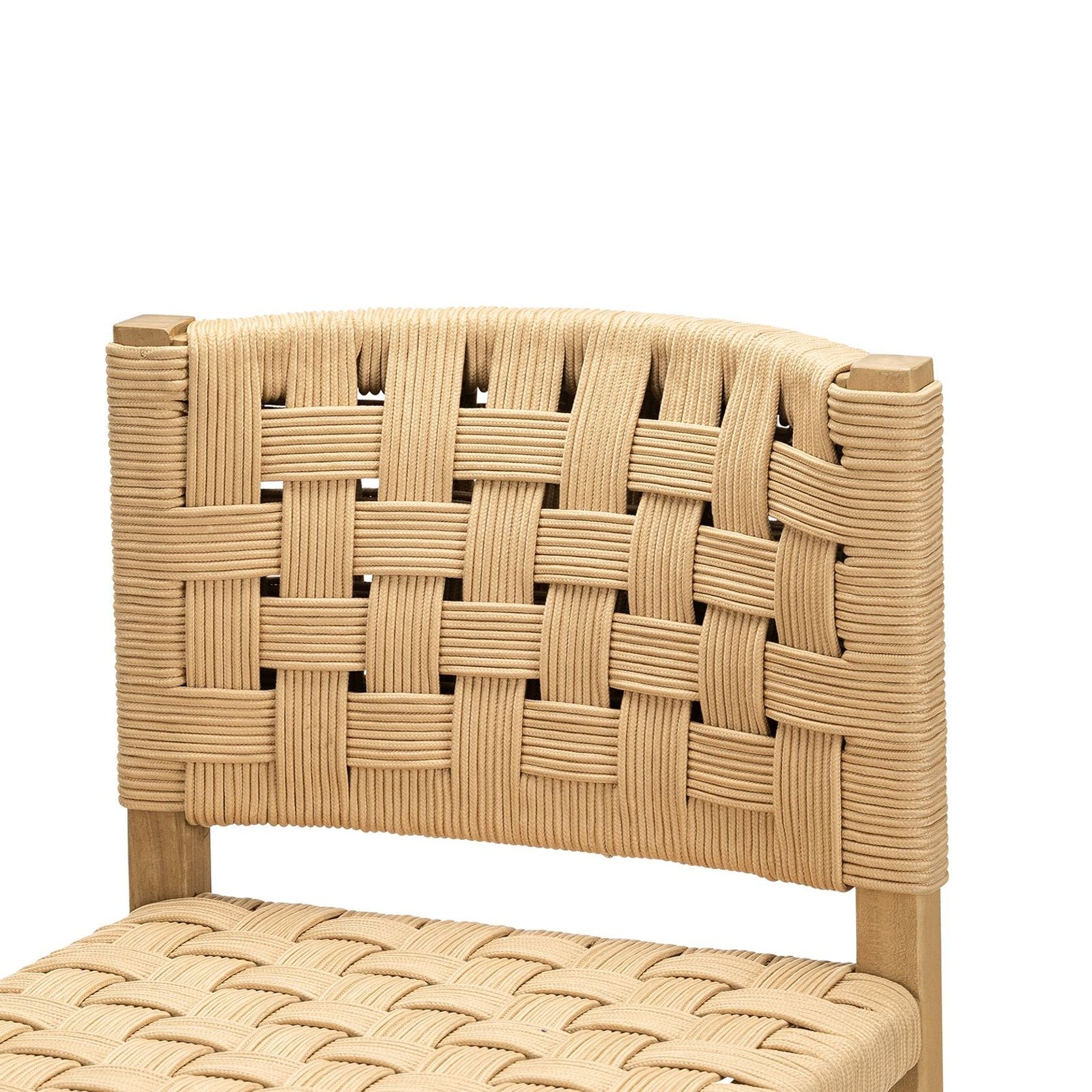 Kyren Woven Rope Counter Stool | Indoor & Outdoor gallery detail image