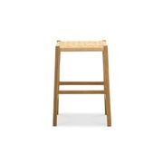 Kyren Woven Rope Barstool, Indoor & Outdoor gallery detail image