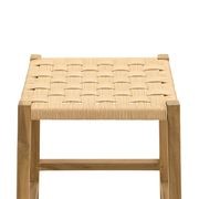 Kyren Woven Rope Barstool, Indoor & Outdoor gallery detail image