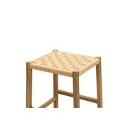 Kyren Woven Rope Barstool, Indoor & Outdoor gallery detail image