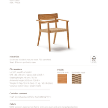 Paralel Outdoor Dining Chair gallery detail image