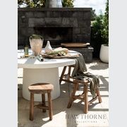 Porto Outdoor Stool Rectangle gallery detail image