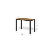 Adele Teak Bar Table with Nivala Bar Chairs 5pc gallery detail image