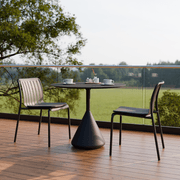 Kora Cafe Table 90cm Dia CERAMIC - Outdoor gallery detail image