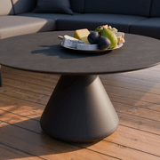 Kora Coffee Table 90cm Dia - CERAMIC - Outdoor gallery detail image