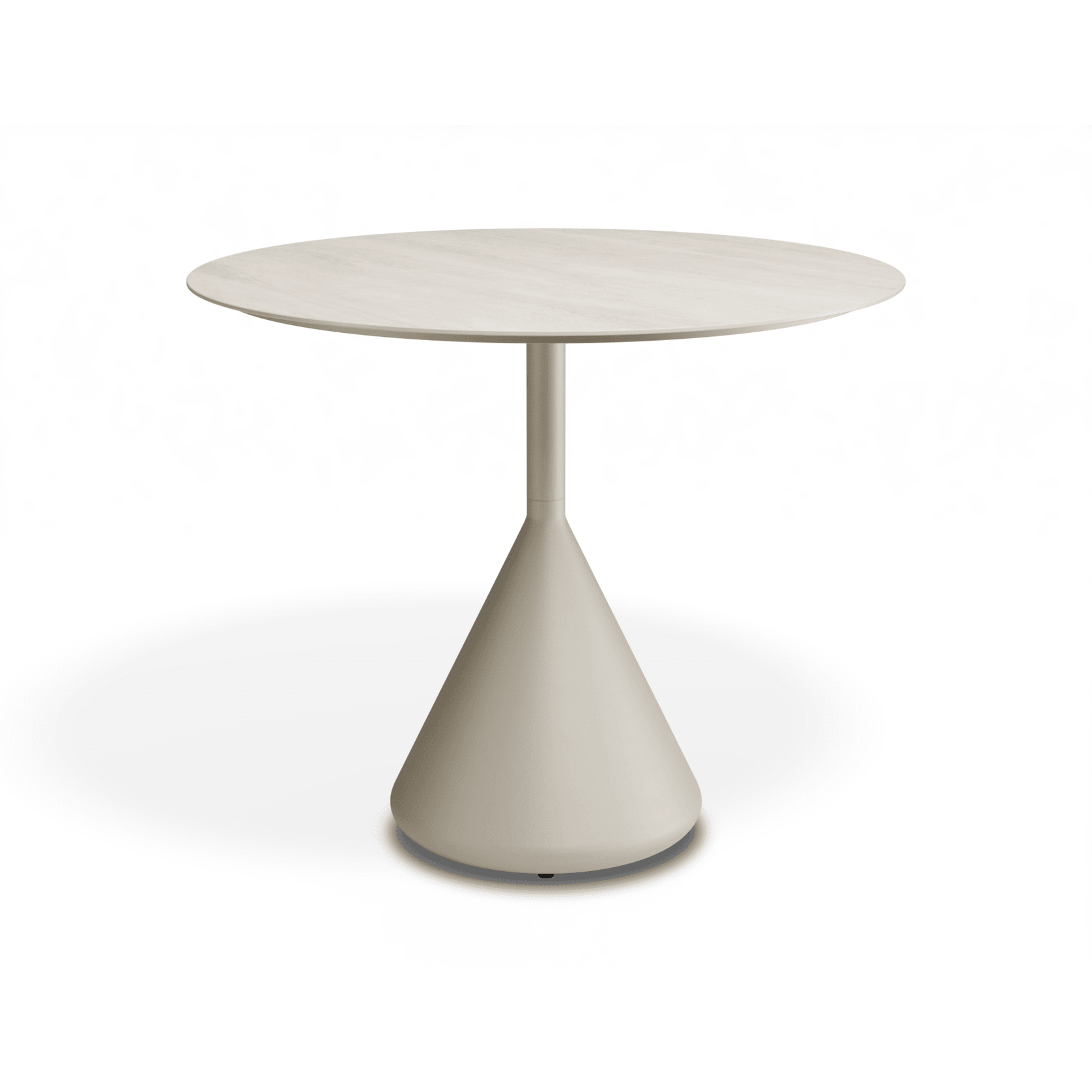 Kora Cafe Table 90cm Dia CERAMIC - Outdoor gallery detail image