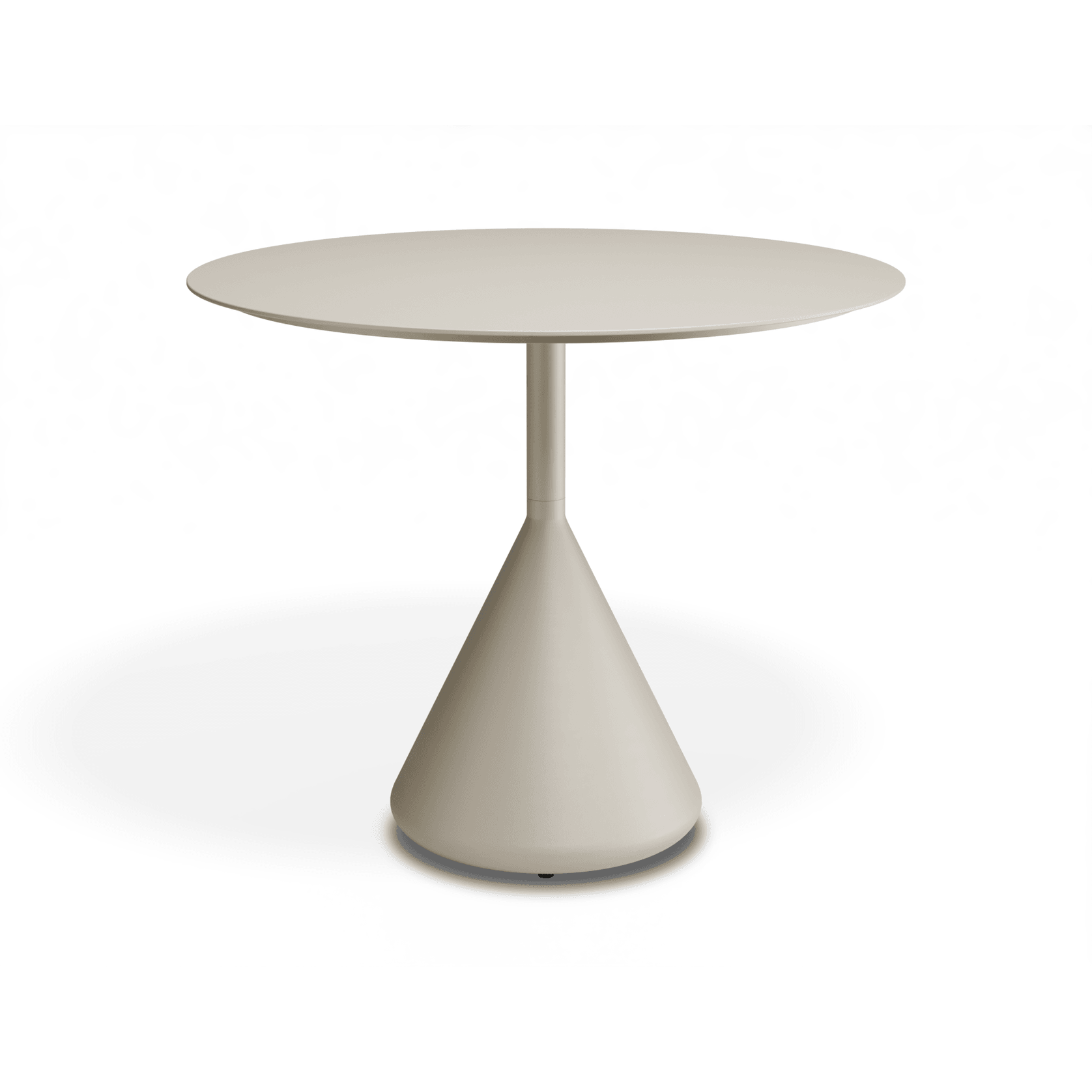 Kora Cafe Table 90cm Dia Aluminium - Outdoor gallery detail image