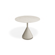 Kora Cafe Table 90cm Dia CERAMIC - Outdoor gallery detail image
