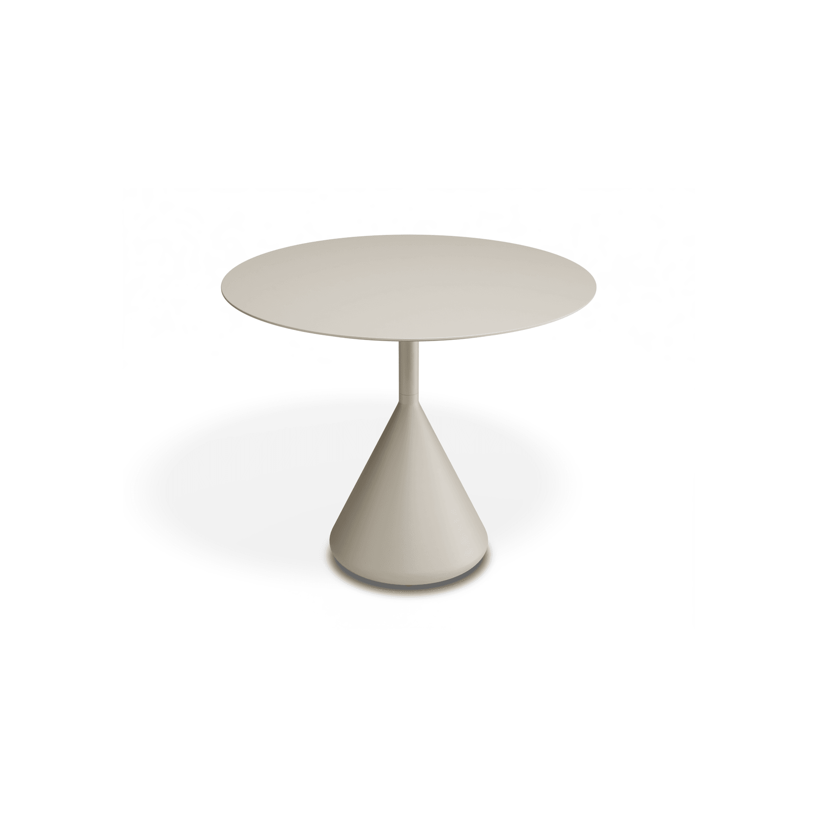 Kora Cafe Table 90cm Dia Aluminium - Outdoor gallery detail image