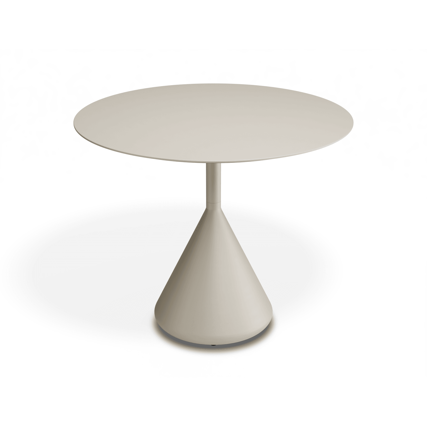 Kora Cafe Table 90cm Dia Aluminium - Outdoor gallery detail image