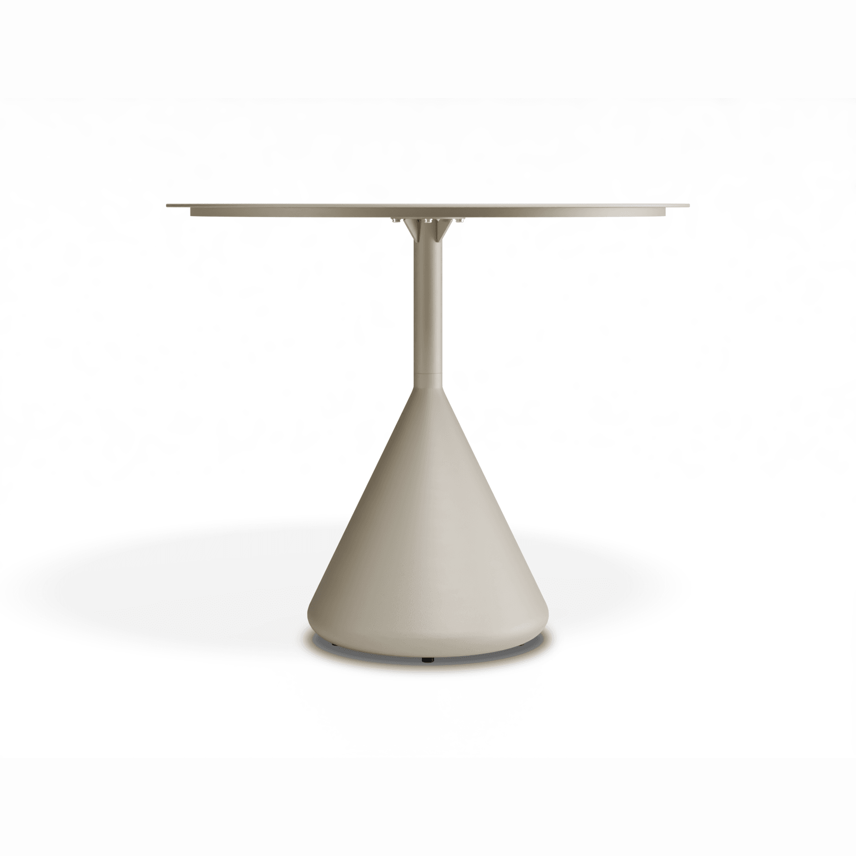 Kora Cafe Table 90cm Dia Aluminium - Outdoor gallery detail image