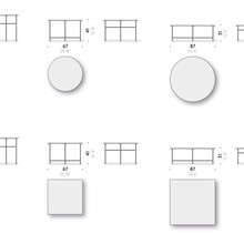 Sen Outdoor Tables by DePadova gallery detail image