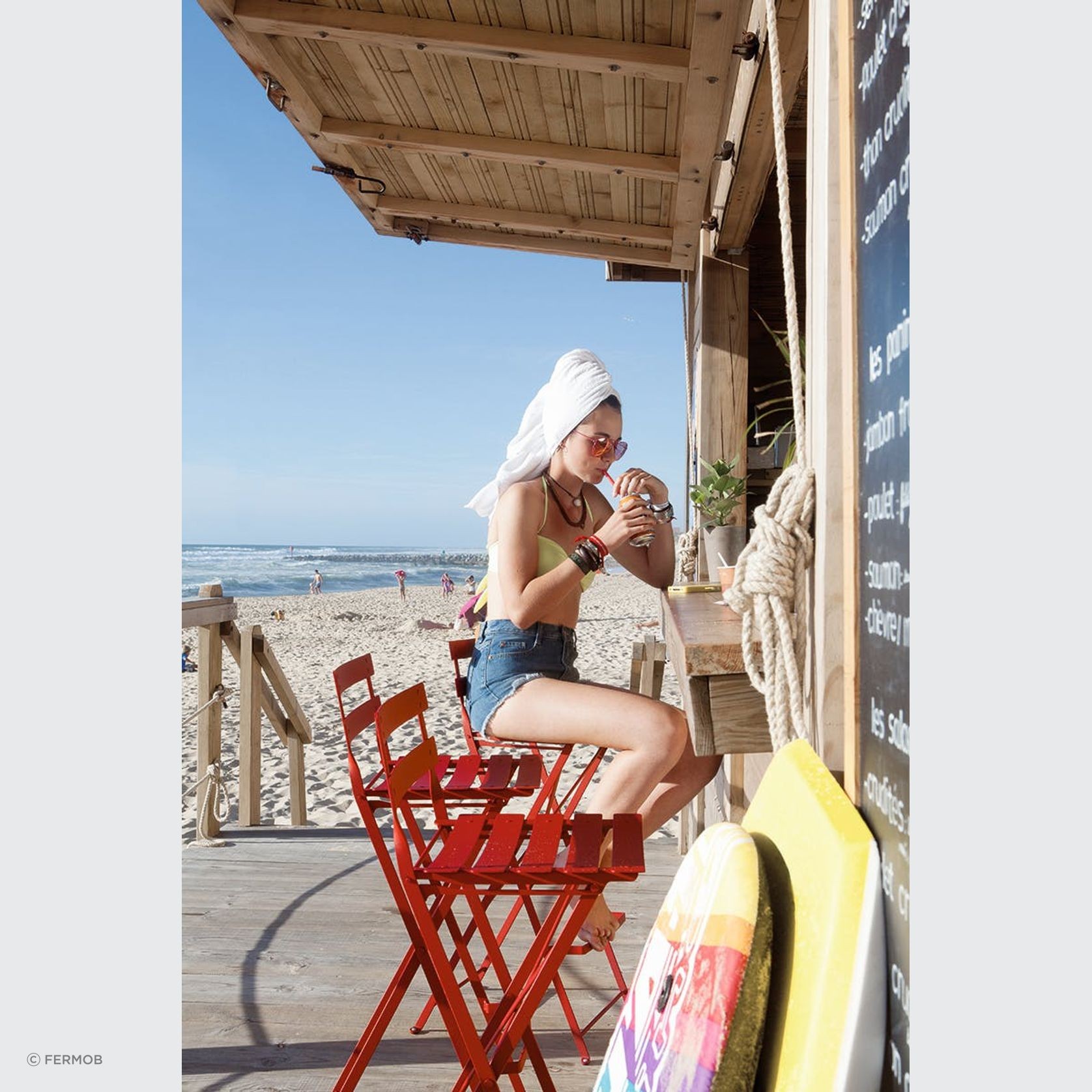 Bistro High Stool by Fermob gallery detail image