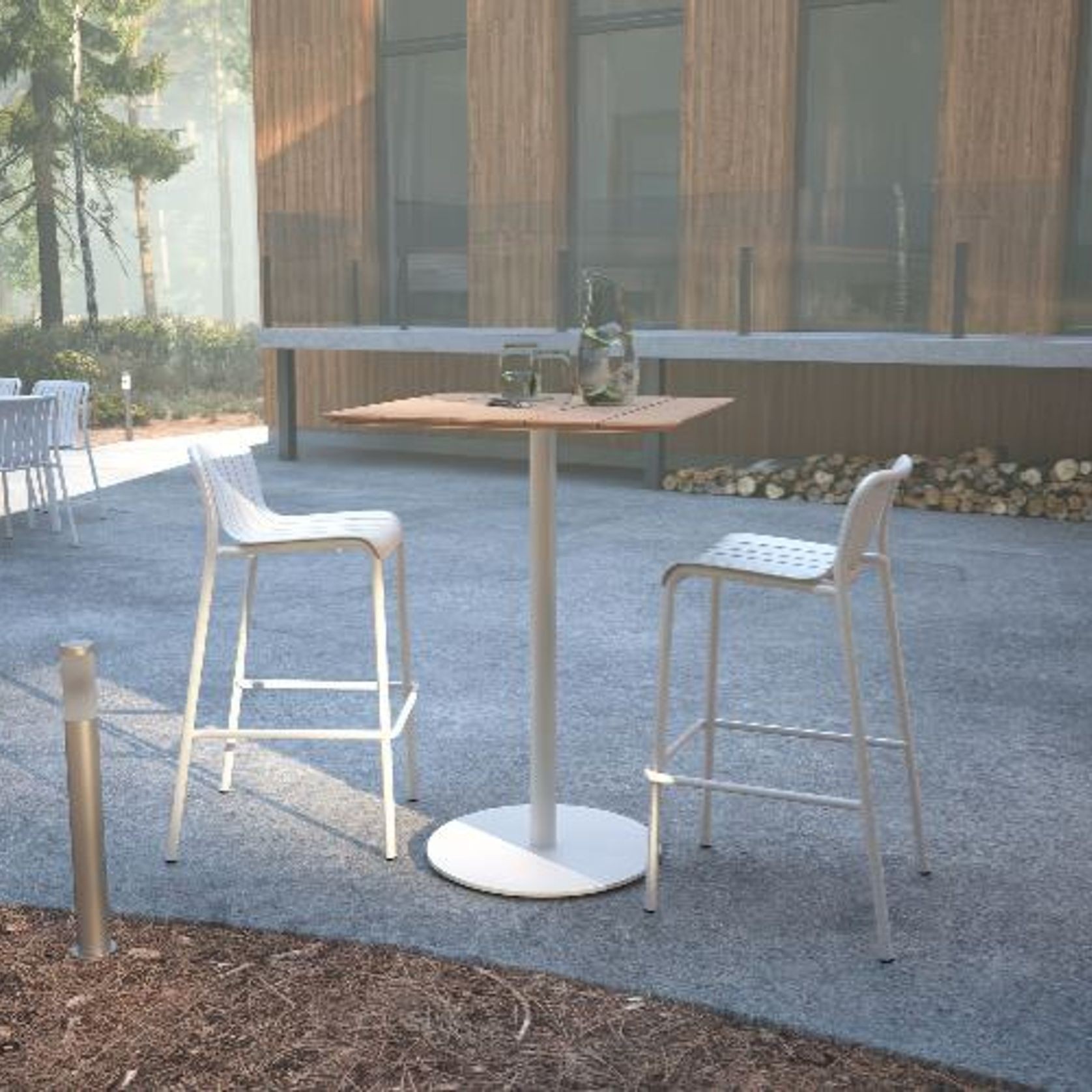 Roku Outdoor Bar Stool gallery detail image