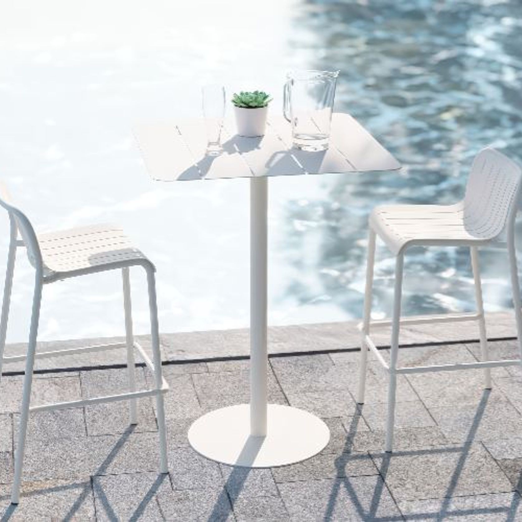 Roku Outdoor Bar Stool gallery detail image