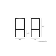 Halki Stool - Outdoor - White gallery detail image