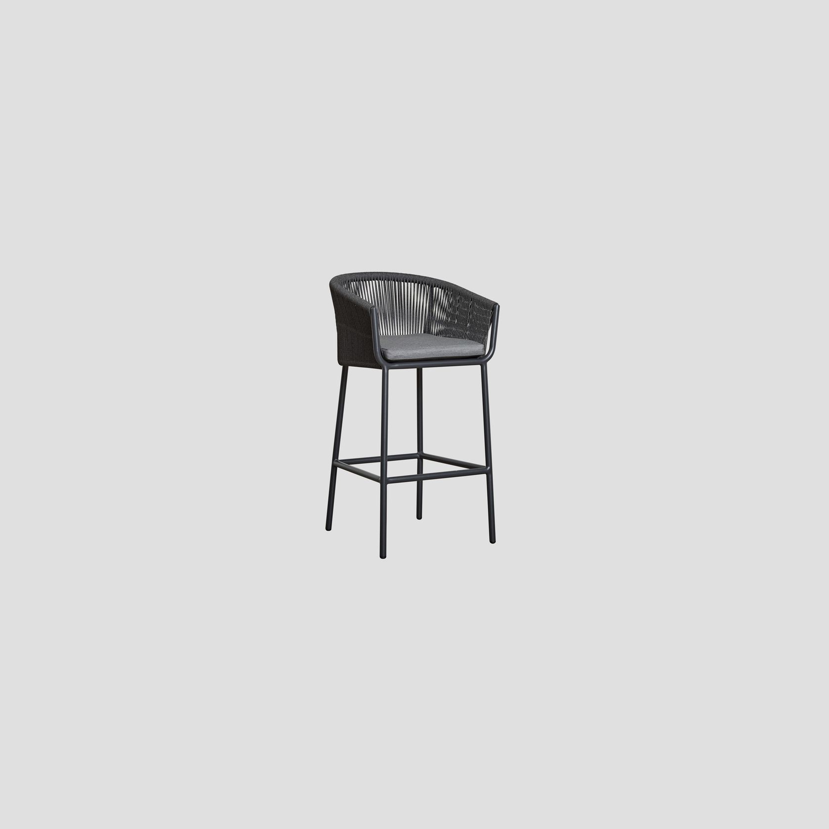 Omaha Rope Outdoor Bar Stool gallery detail image