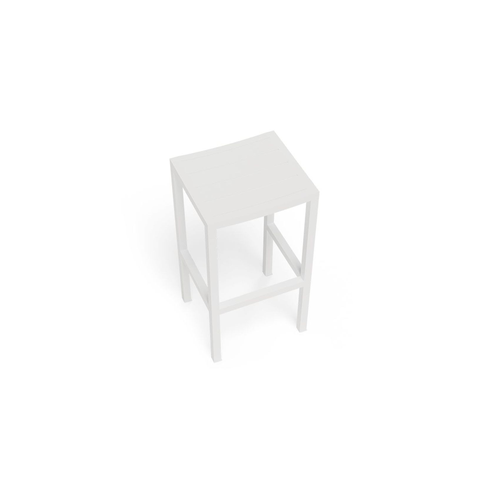 Halki Stool - Outdoor - White gallery detail image