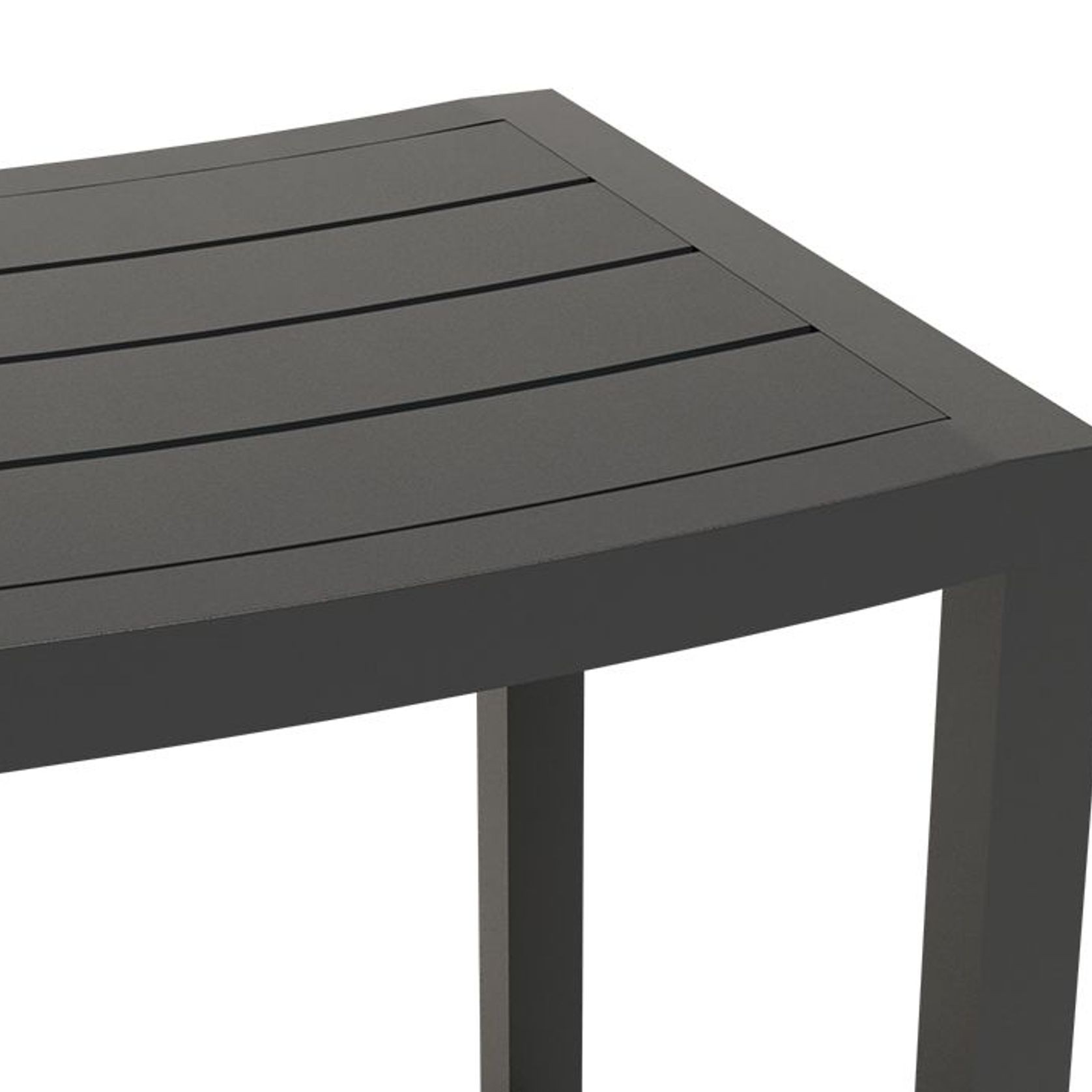 Halki Stool - Outdoor - Charcoal gallery detail image
