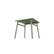 Roku Outdoor Low Stool Footrest in Matt Eucalyptus Green gallery detail image
