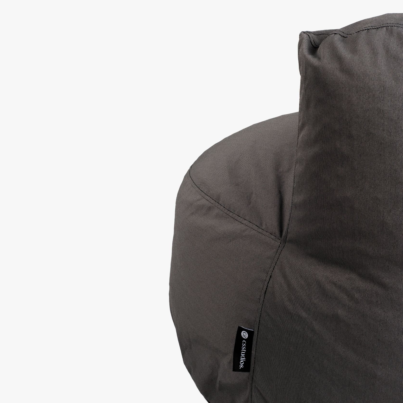 Vibe Outdoor Bean Bag Chair Graphite gallery detail image