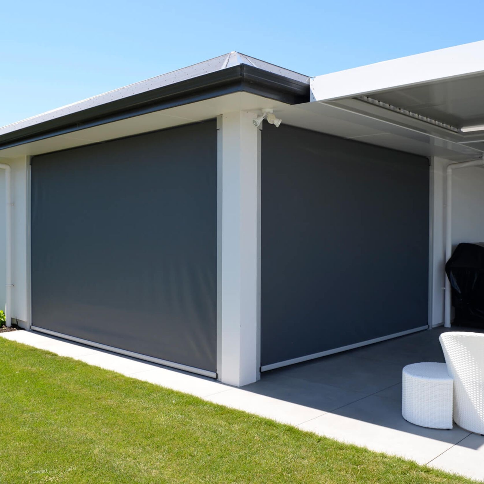 ZipTrak Outdoor Blinds gallery detail image