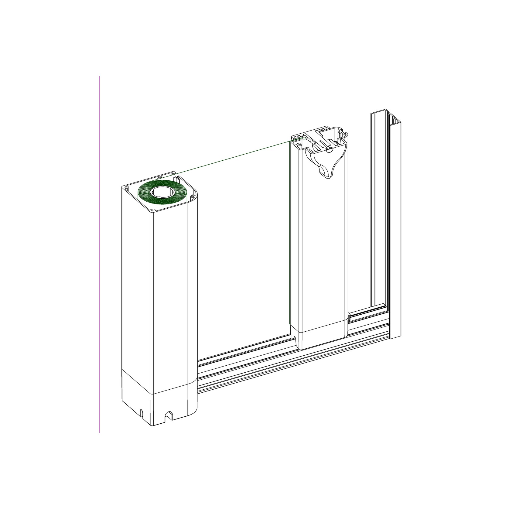 Securo® Side Roll – Exterior Roller Blind gallery detail image