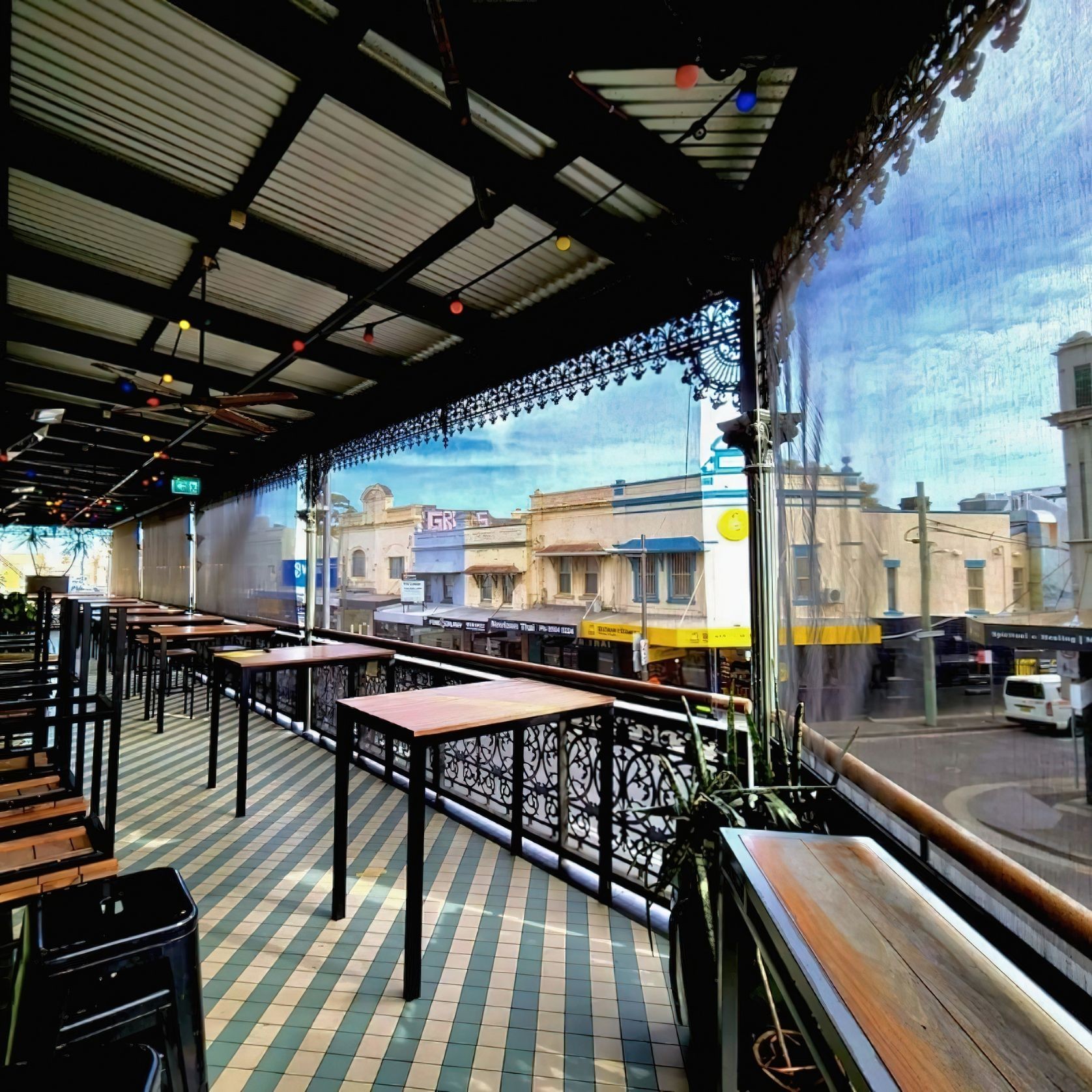 Screentex Wire Outdoor Blinds gallery detail image