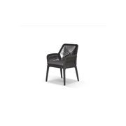 Adele Ceramic Outdoor table with 6x Serang Chairs gallery detail image