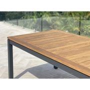 Barcelona Extension Table with 8 Serang Chairs gallery detail image