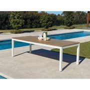 Barcelona Outdoor Table with 8 Sevilla Teak Chairs gallery detail image