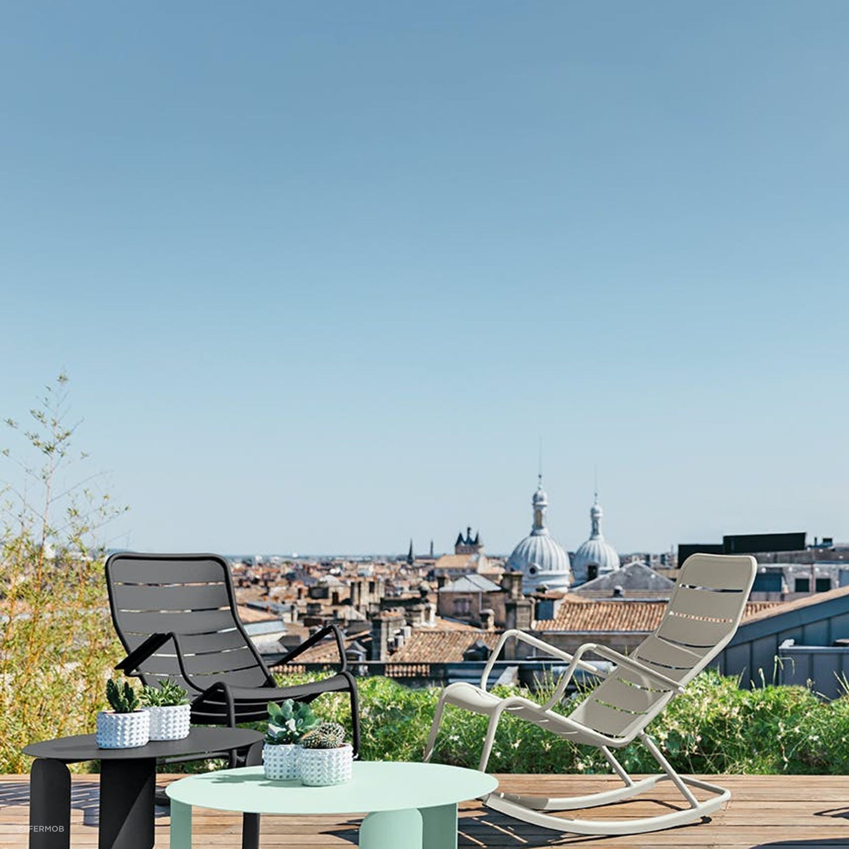 Luxembourg Rocking Chair by Fermob gallery detail image