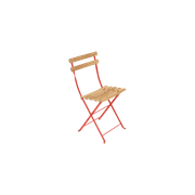 Bistro Folding Chair - Natural Slats by Fermob gallery detail image