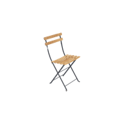 Bistro Folding Chair - Natural Slats by Fermob gallery detail image