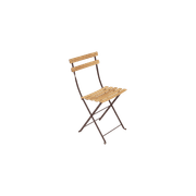 Bistro Folding Chair - Natural Slats by Fermob gallery detail image