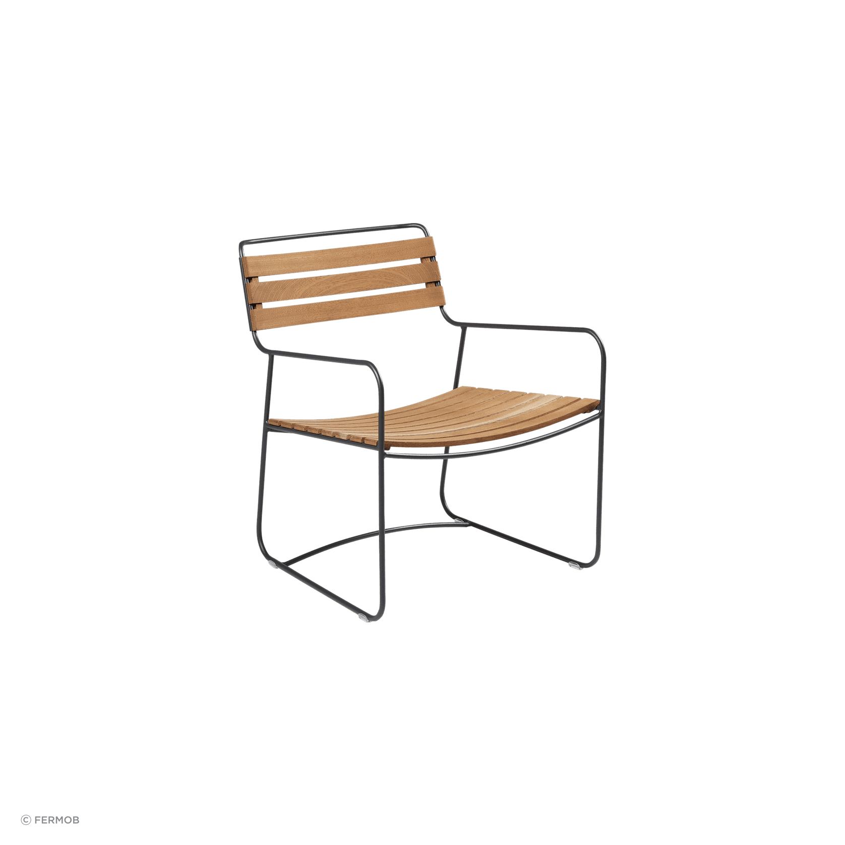 Surprising Low Armchair - Teak gallery detail image