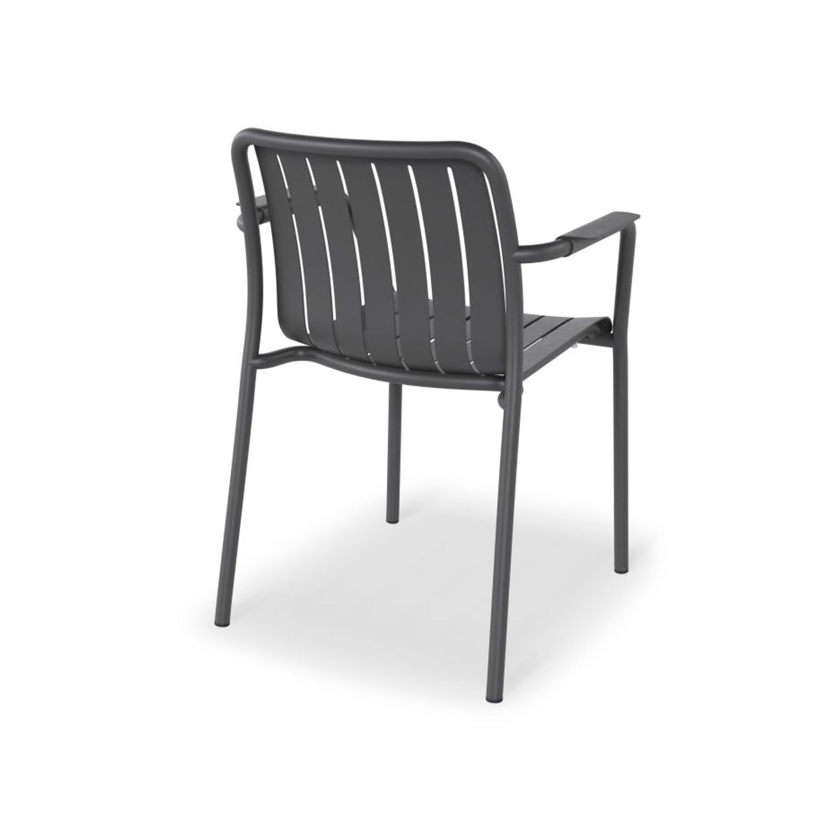 Roku Outdoor Arm Chair in Matt Charcoal gallery detail image