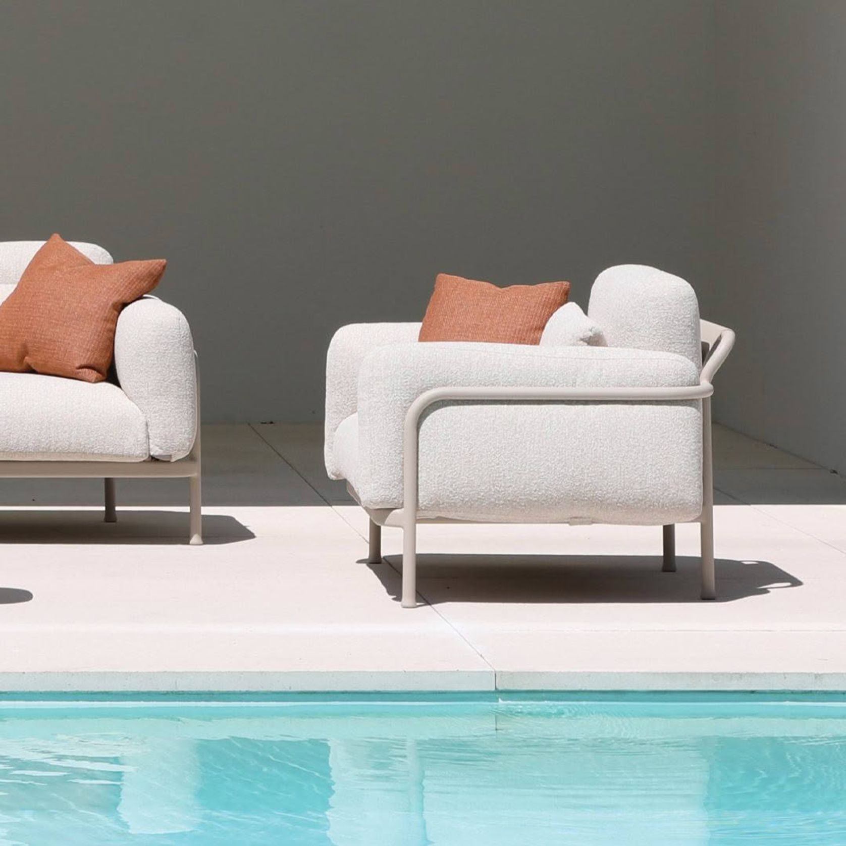 Coral 1 Seater - Mocha Frame gallery detail image