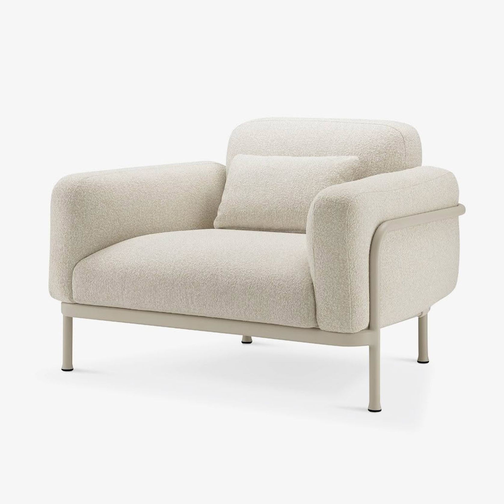 Coral 1 Seater - Mocha Frame gallery detail image