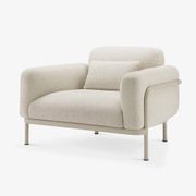 Coral 1 Seater - Mocha Frame gallery detail image