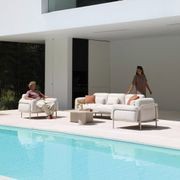 Coral 1 Seater - Mocha Frame gallery detail image