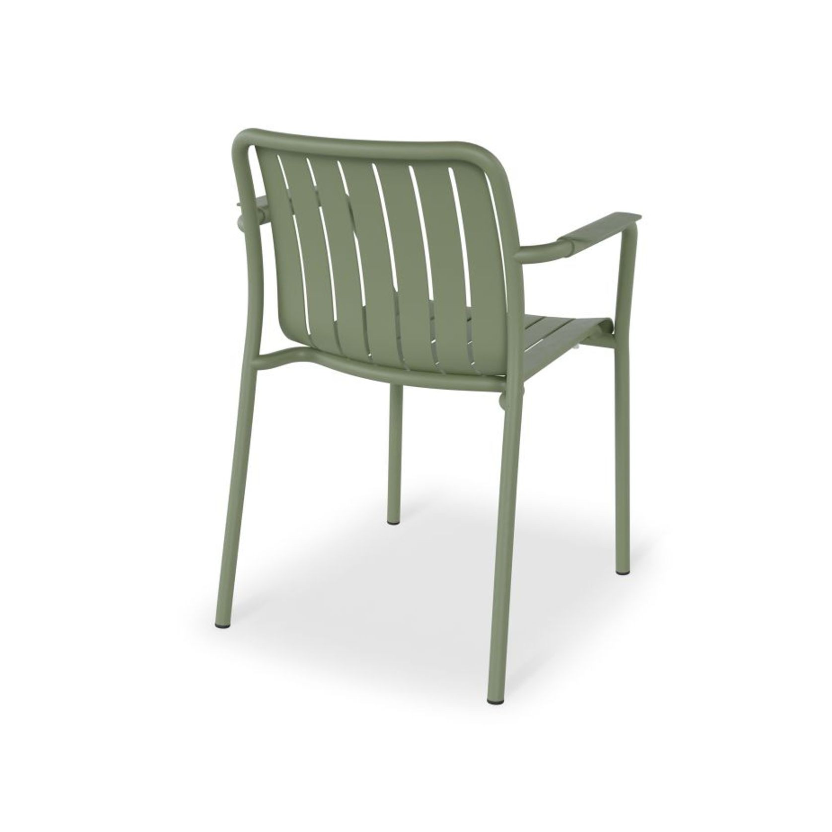 Roku Outdoor Arm Chair in Matt Eucalyptus Green gallery detail image