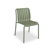 Roku Outdoor Dining Chair in Matt Eucalyptus Green gallery detail image