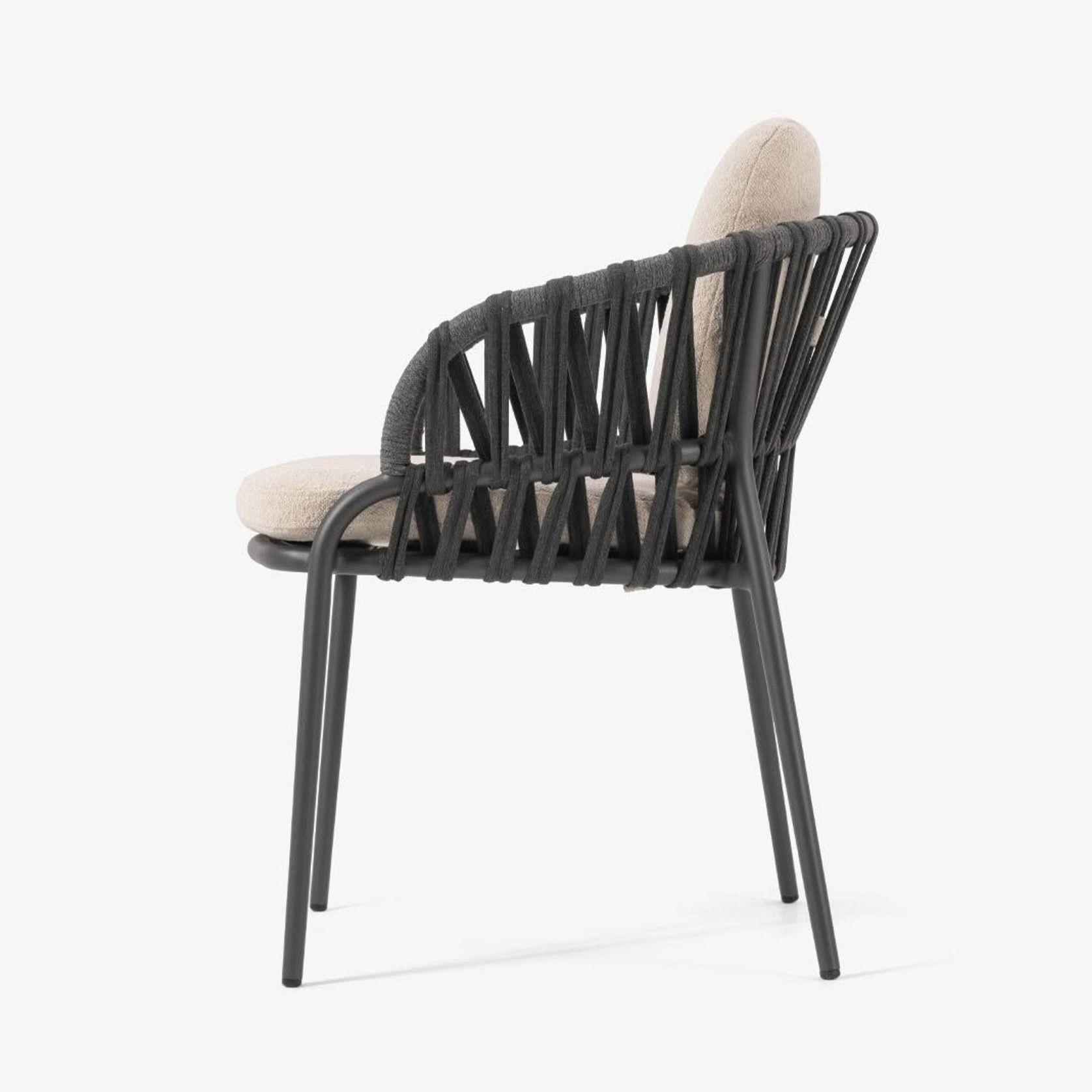 Noon Armchair - Charcoal gallery detail image