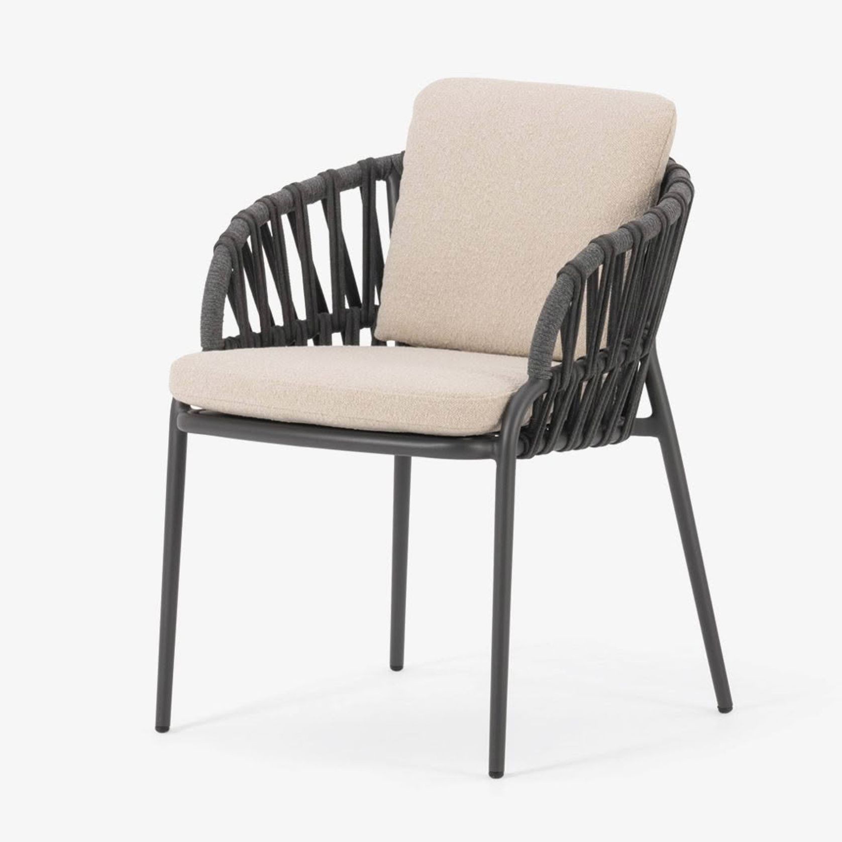 Noon Armchair - Charcoal gallery detail image