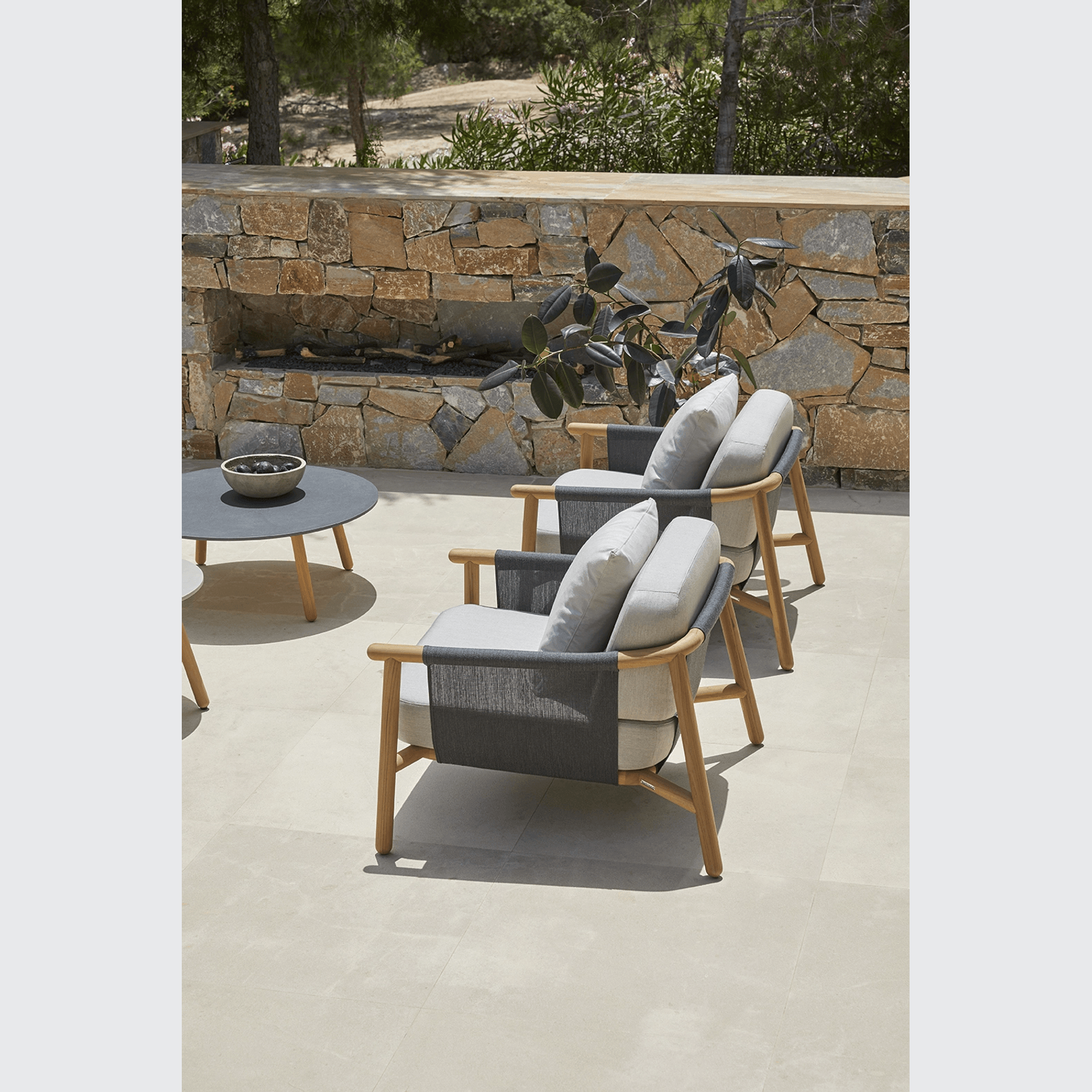 Hamp Outdoor Lounge Armchair by Point gallery detail image