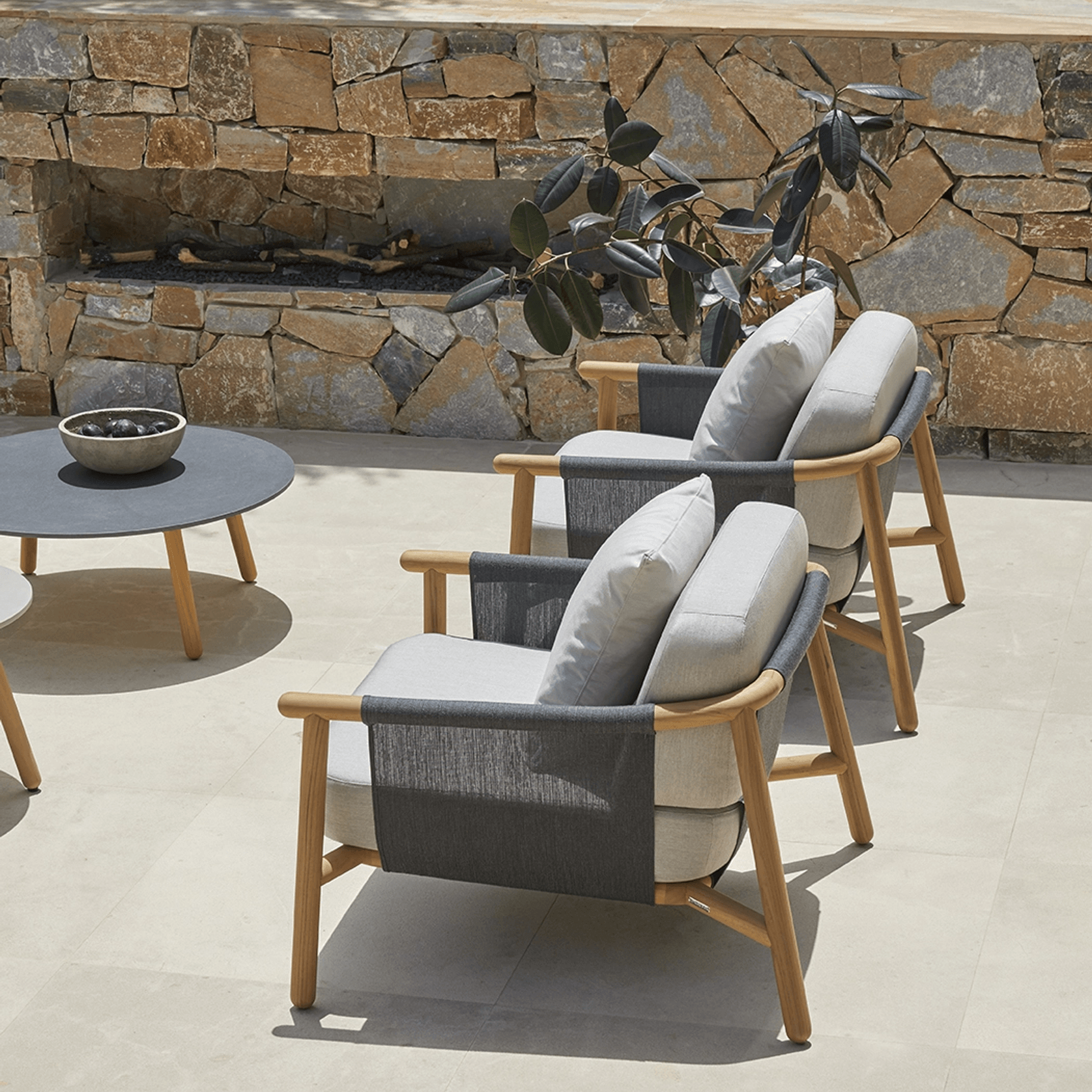 Hamp Outdoor Lounge Armchair by Point gallery detail image